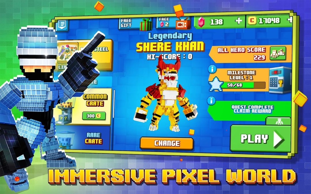 Super Pixel Heroes 2022遊戲截圖