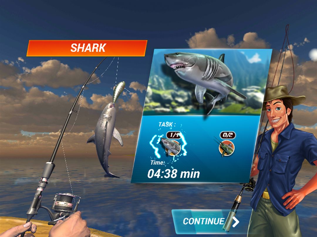 Screenshot of Fishing Deep Sea Simulator 3D - Go Fish Now 2020