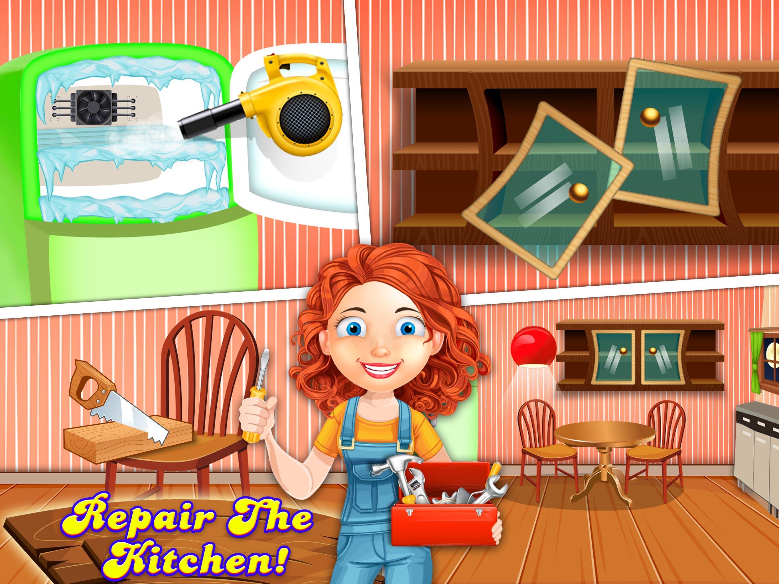 My House Makeover: Clean, Craft & Fix Game Screenshot