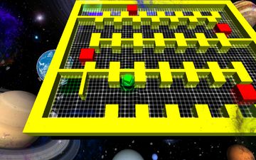 Cubemetry Wars Retro Arcade Game Screenshot