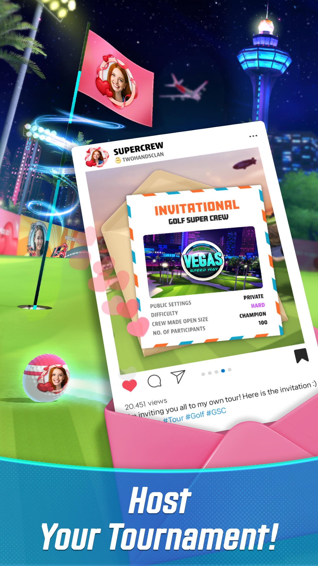 Golf Super Crew - Golf Game Game Screenshot