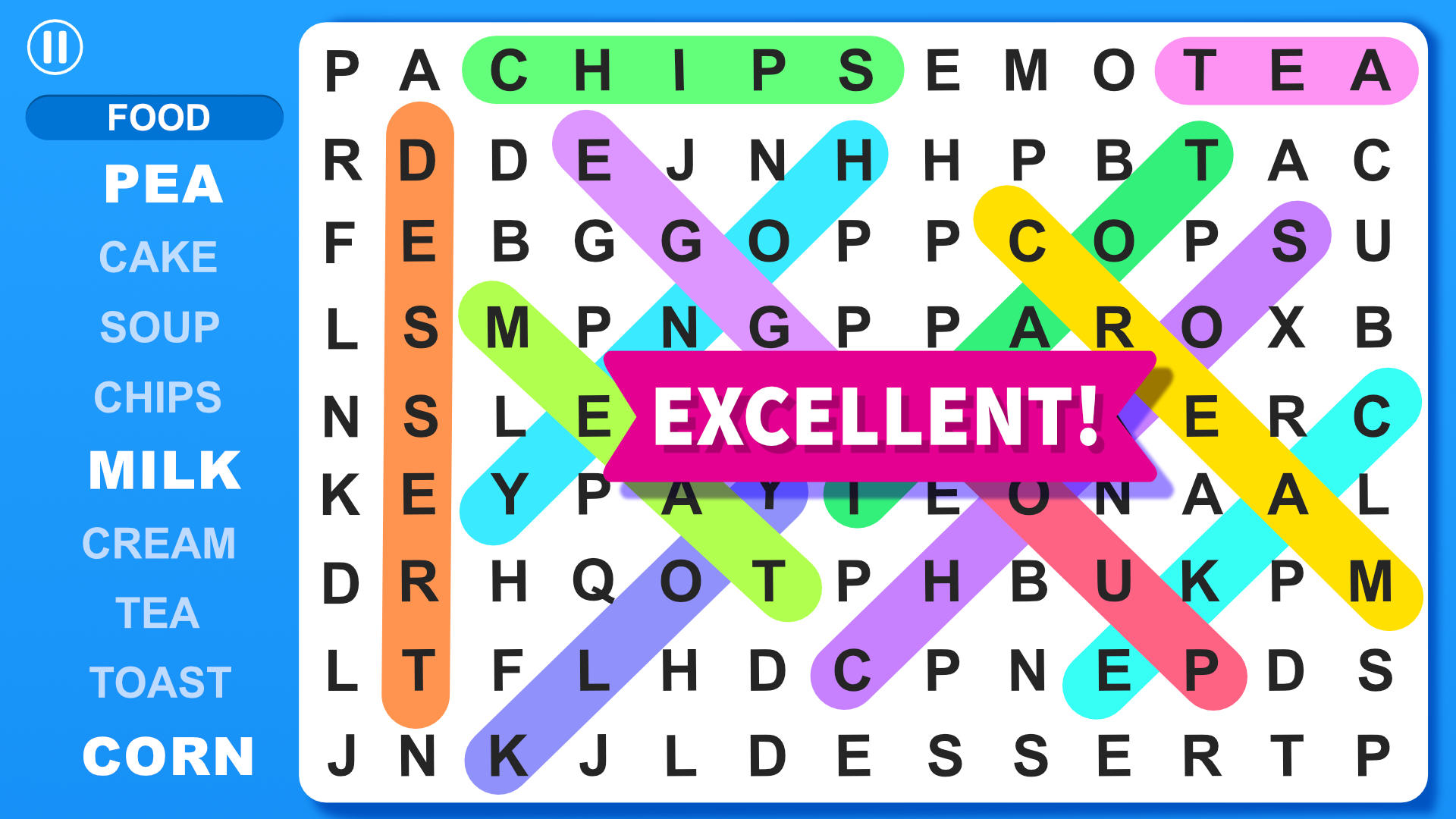 Word Search Games: Word Find Game Screenshot