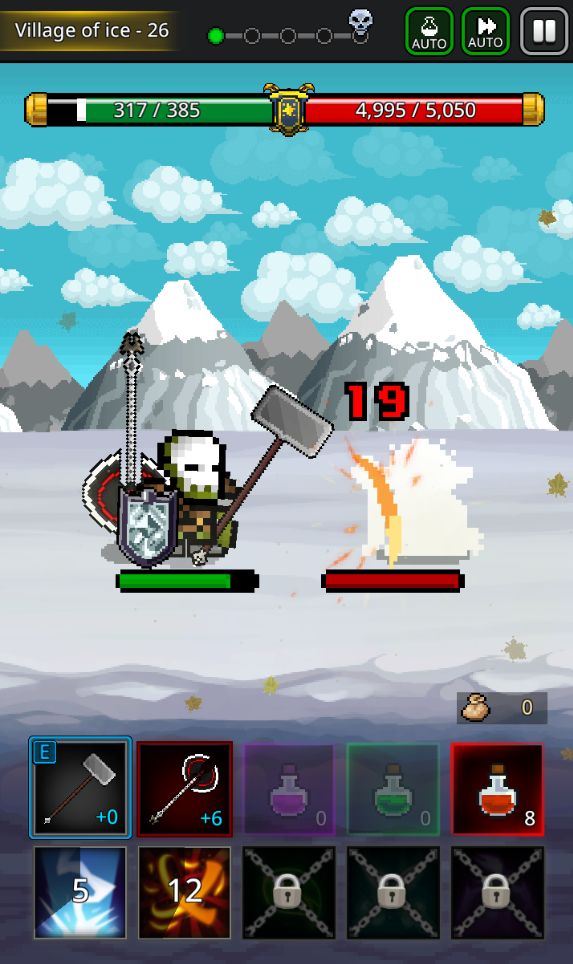 Screenshot of Grow Swordmaster