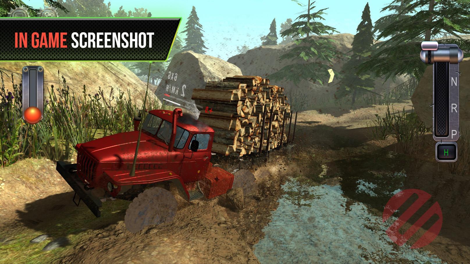 Screenshot of Truck Simulator OffRoad 4