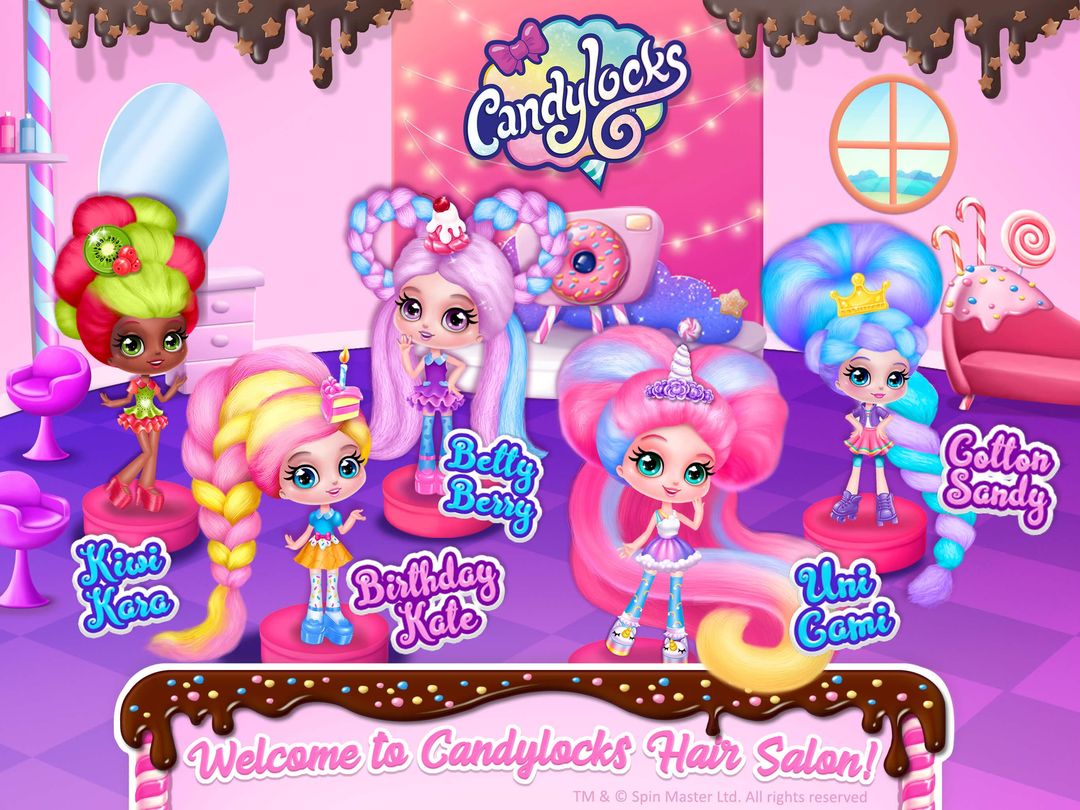 Candylocks Hair Salon遊戲截圖