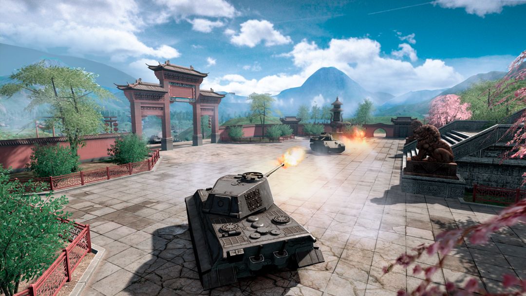 Screenshot of Battle Tanks - Tank Games WW2