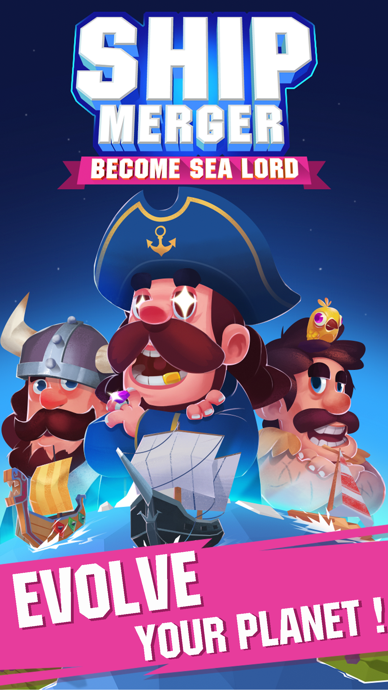 Ship Merger Game Screenshot