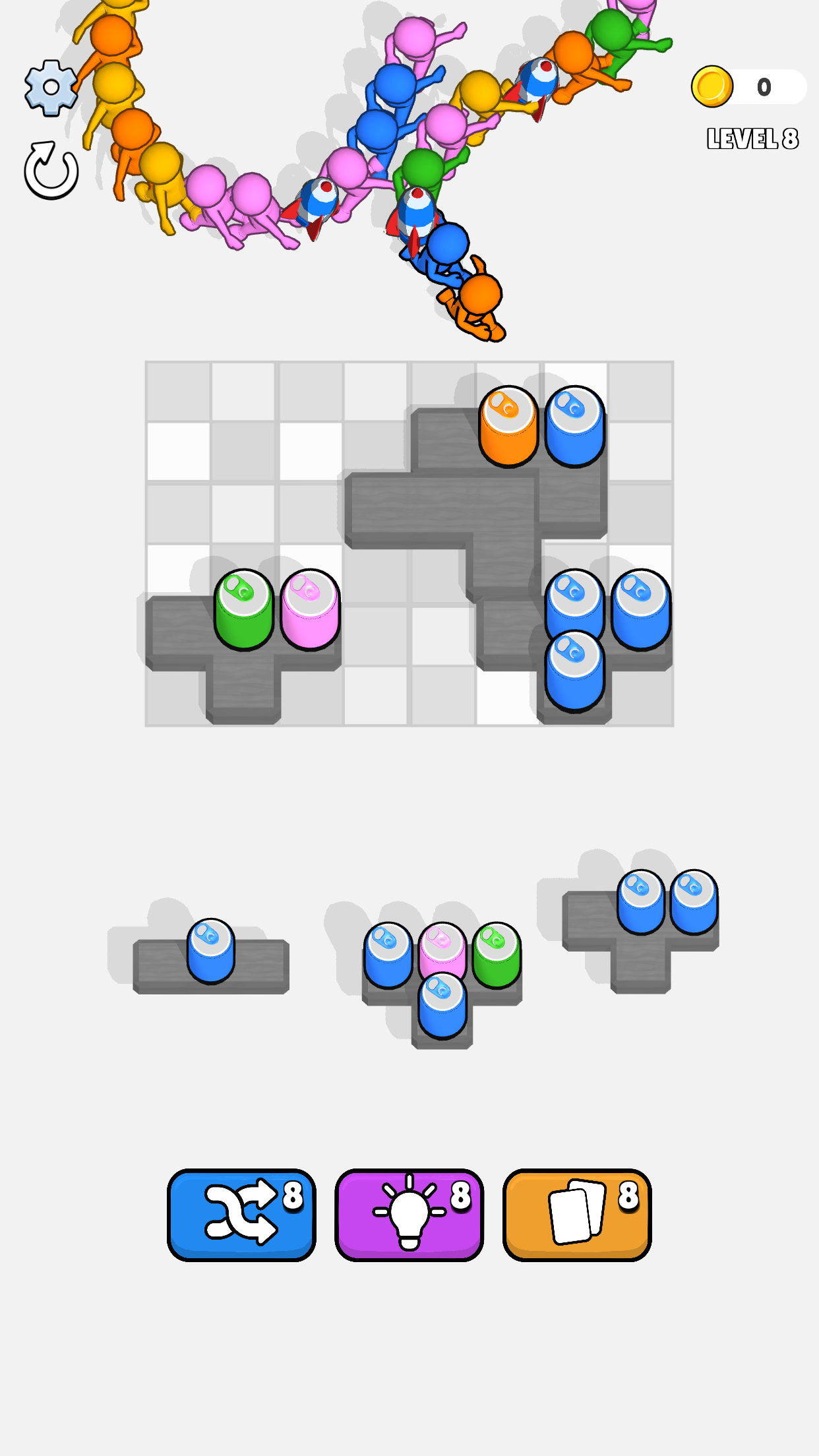 Soda Cube Jam Game Screenshot