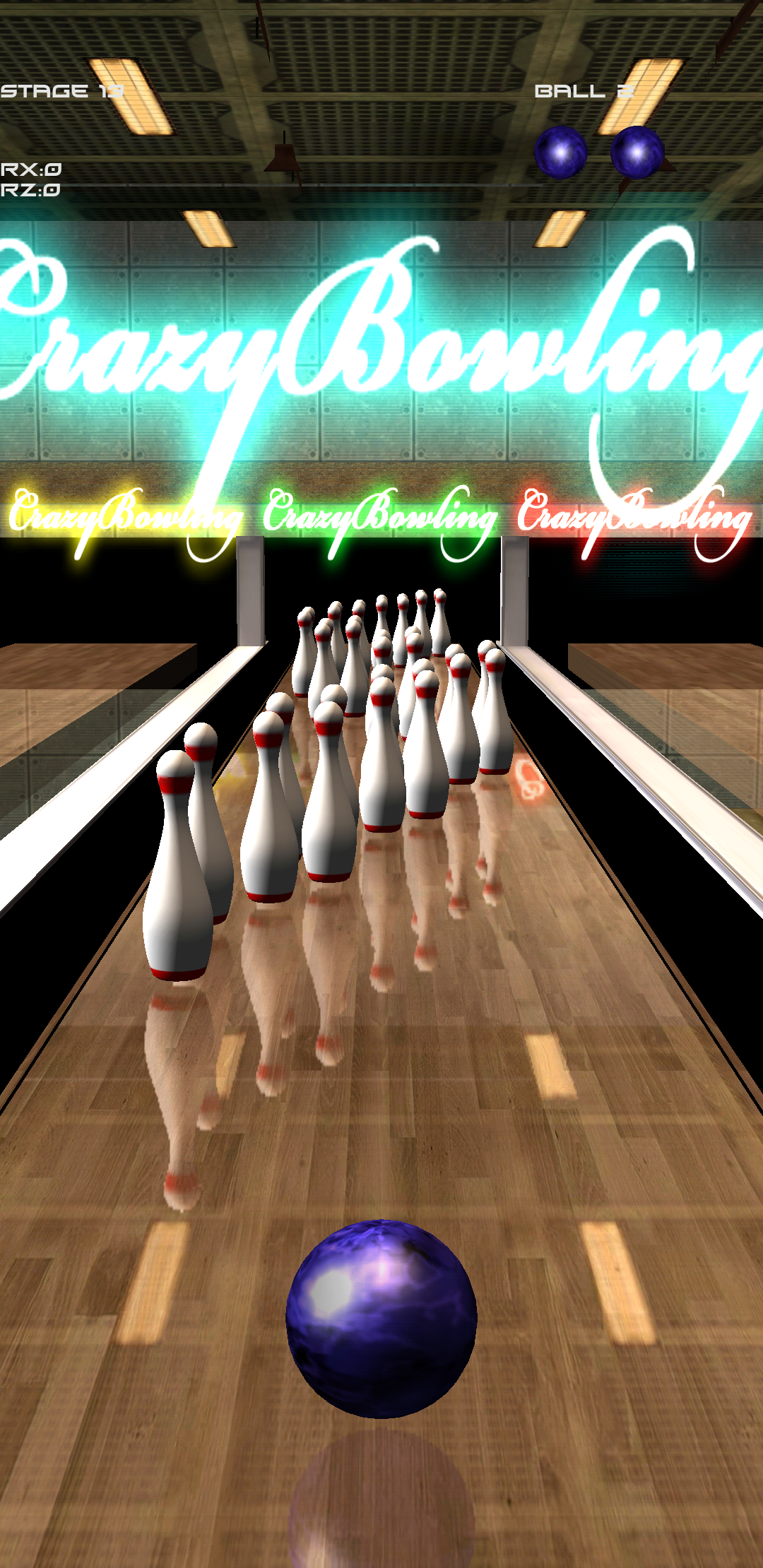 Captura de Tela do Jogo Crazy Bowling