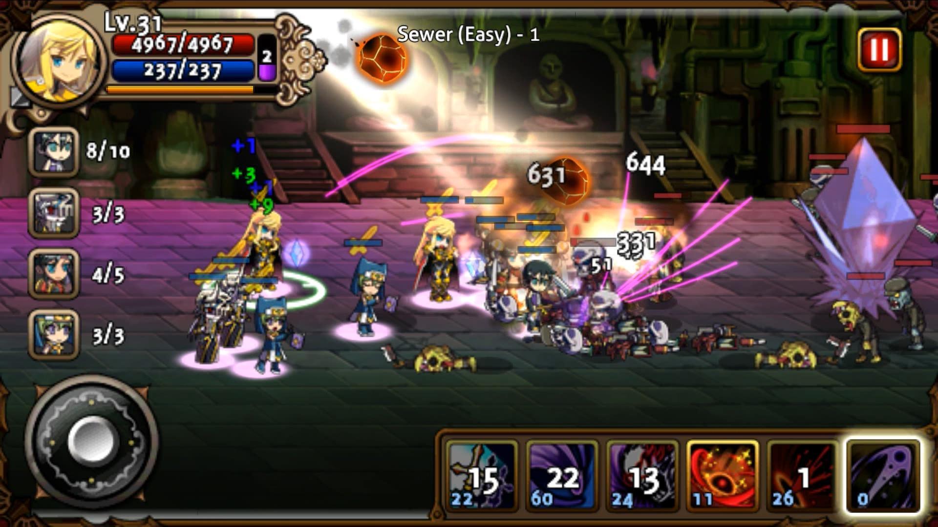 Vampire Slasher Game Screenshot