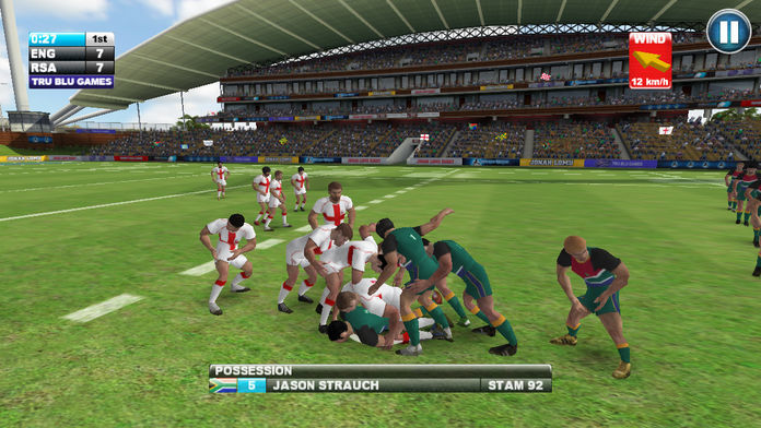 Screenshot of Jonah Lomu Rugby Challenge: Gold Edition