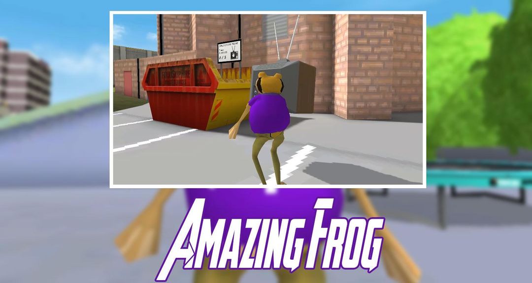Crimina Frog Game Amazing Adventure : CITY TOWN ภาพหน้าจอเกม