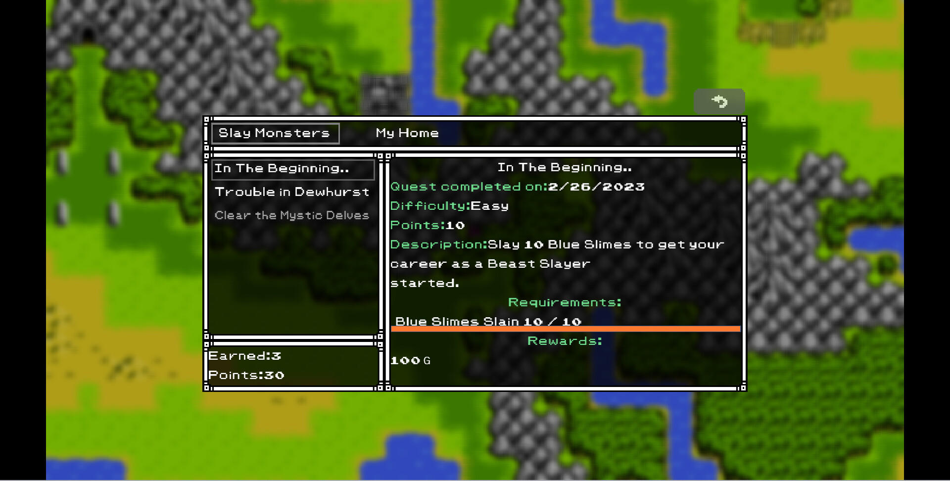 Beast Slayer Game Screenshot
