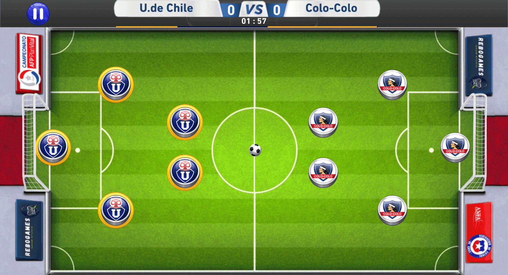 Screenshot of Liga Chilena Juego
