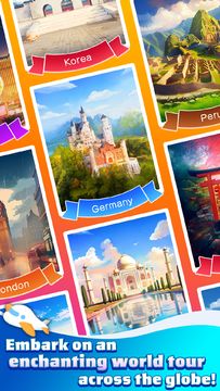 World Tour Match and Discover Game Screenshot