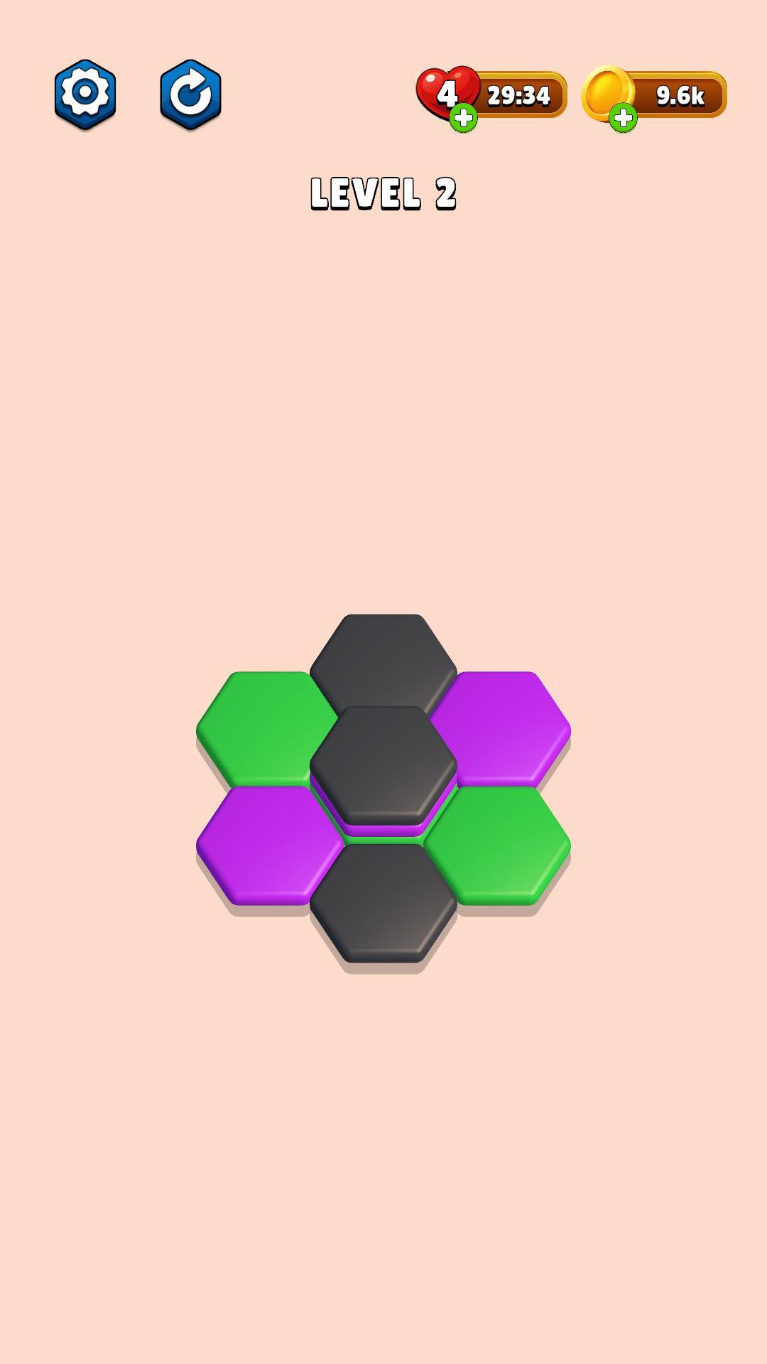 Hexa Link Game Screenshot