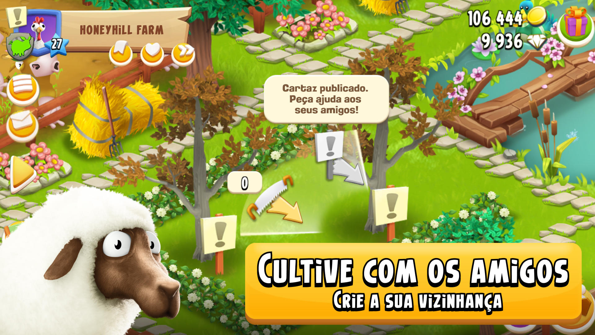 Captura de Tela do Jogo Hay Day
