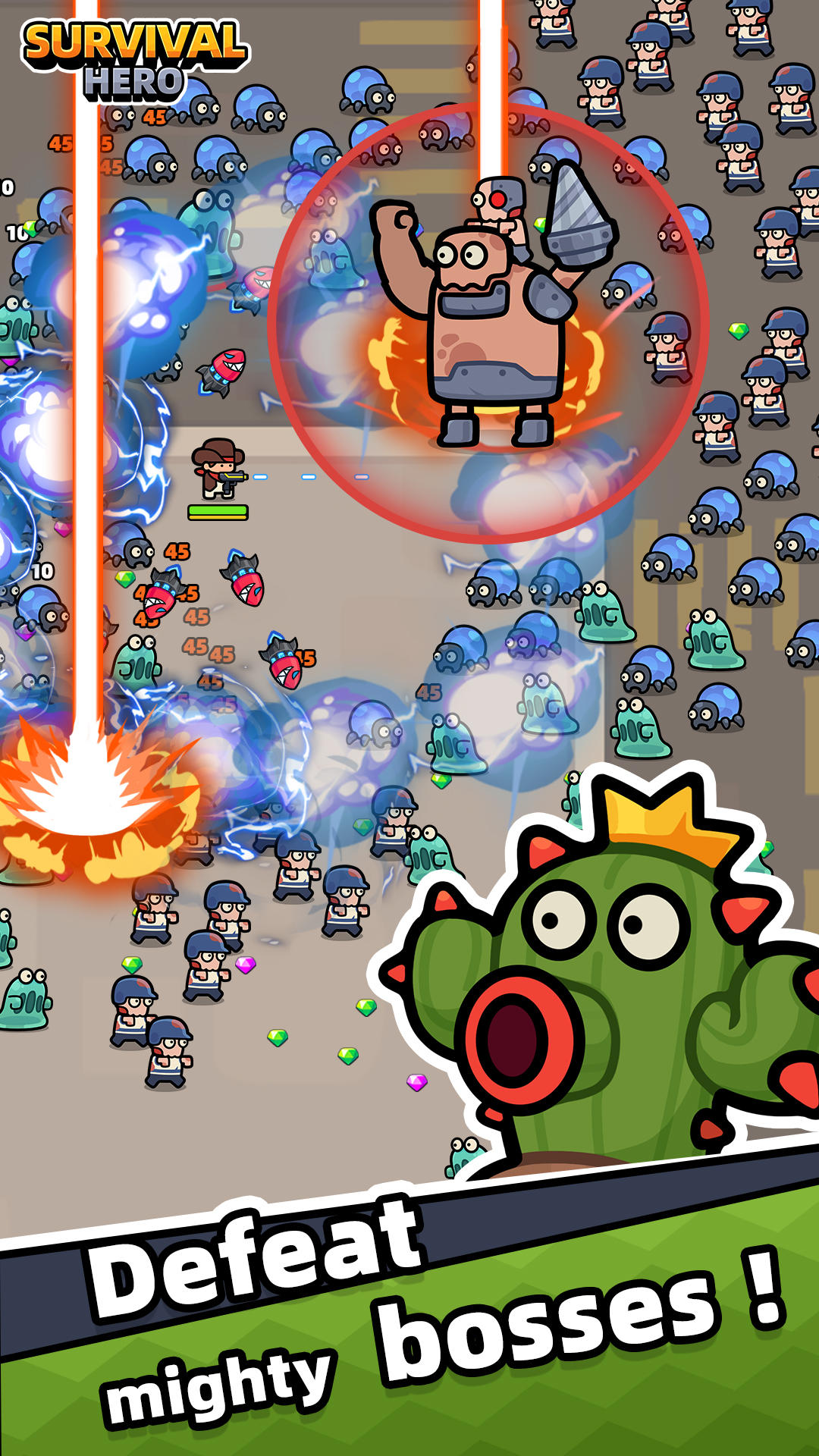 Screenshot of Survival Hero: Action RPG Game
