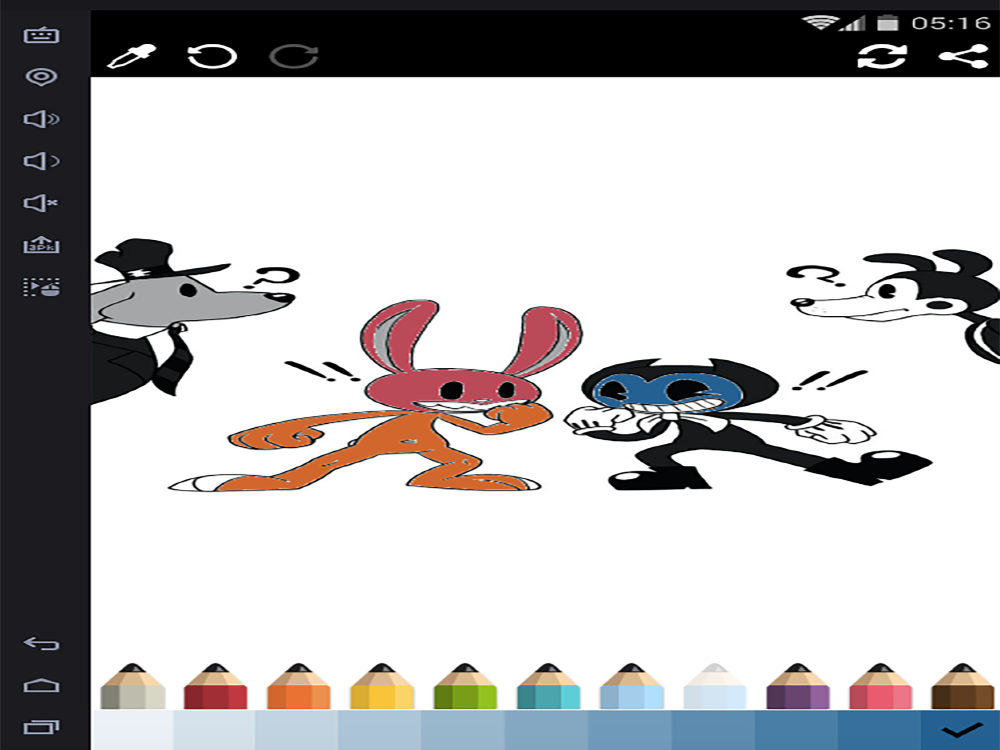 Bendy in Color screenshot game