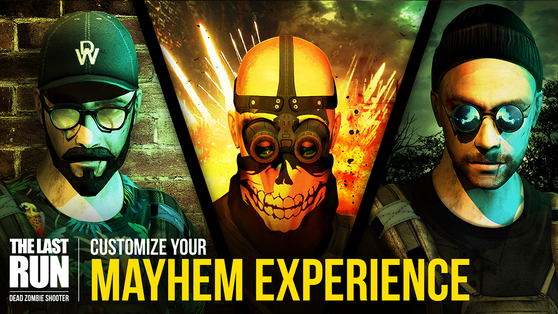 Captura de Tela do Jogo Last Run: Dead Zombie Shooter