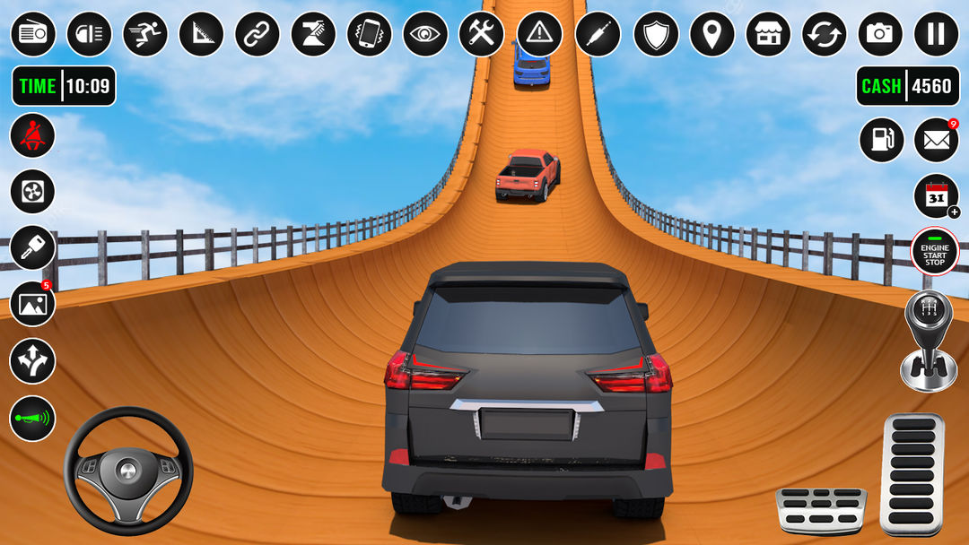 Screenshot of Car Stunt Game. Car Games