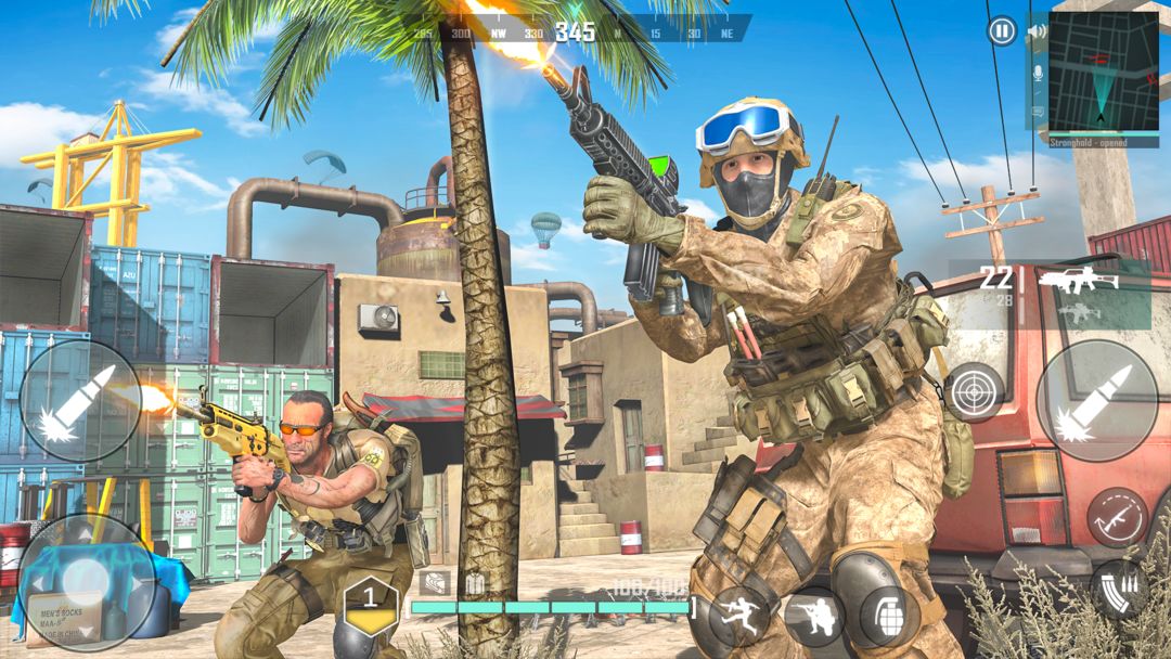 Screenshot of Gun Games Offline Shooter Game
