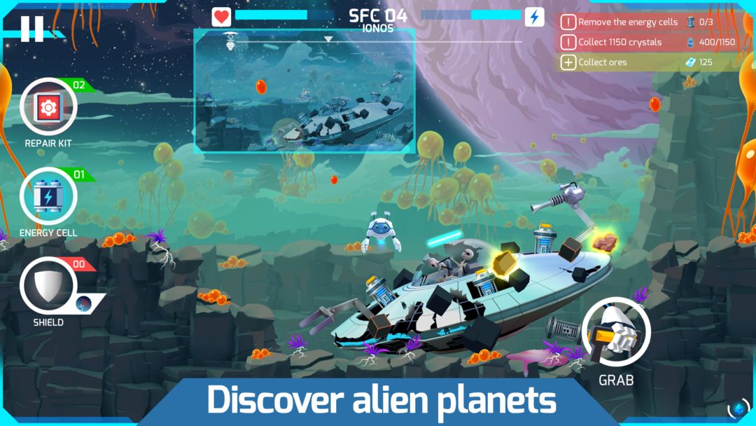 Screenshot of Mike the Planet Miner