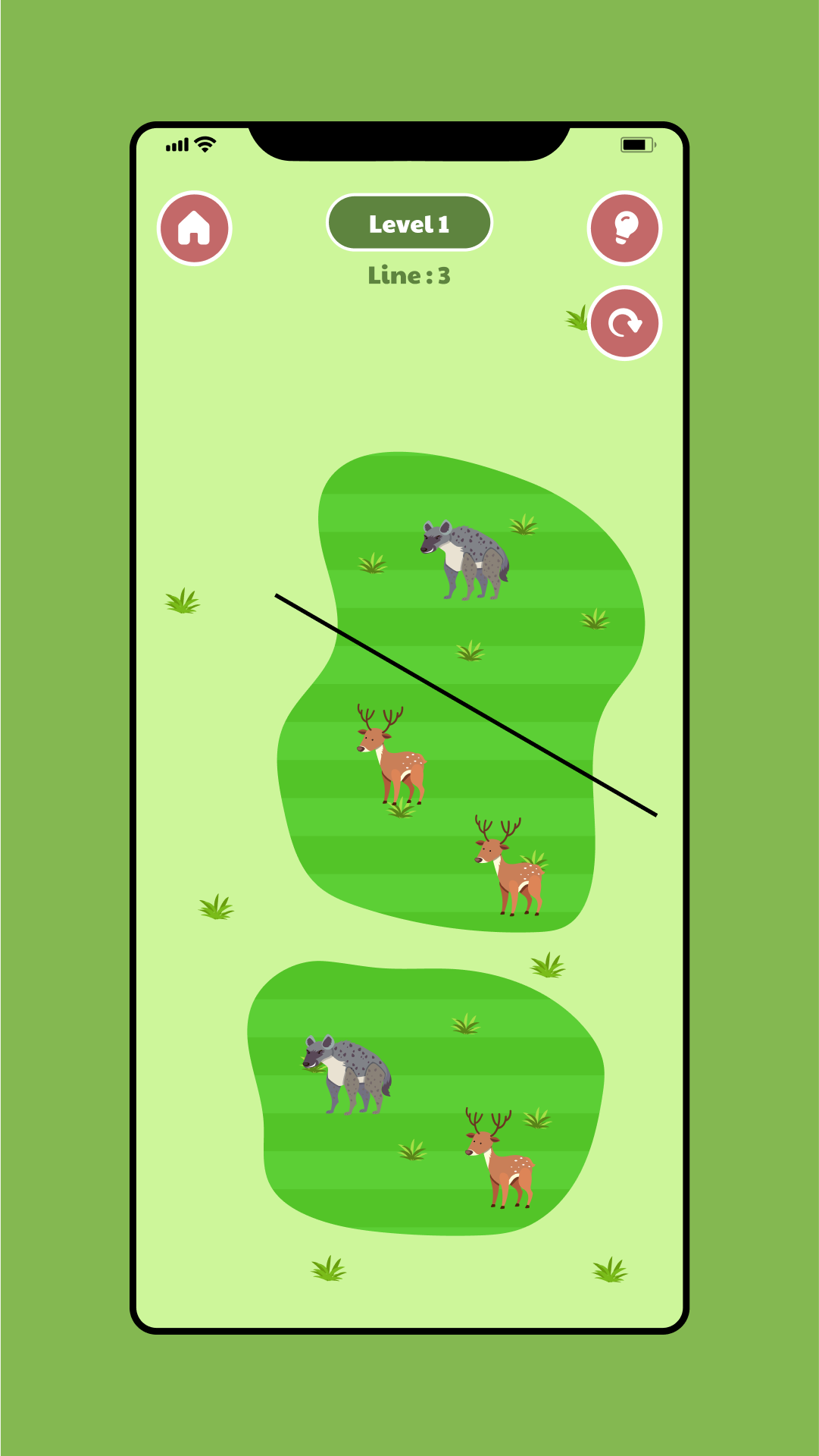 Deer Survival Game Screenshot