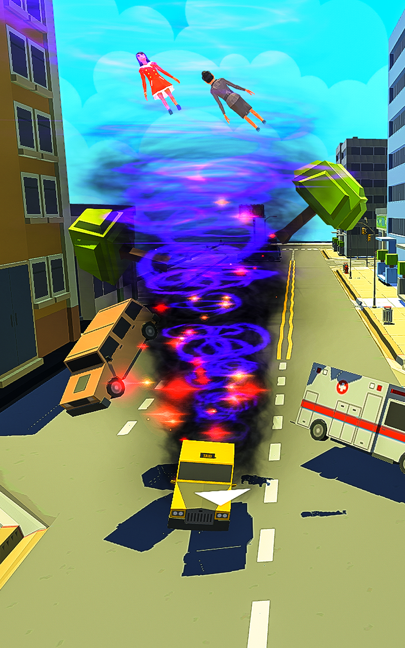 Tornado Hurricane io Game Screenshot