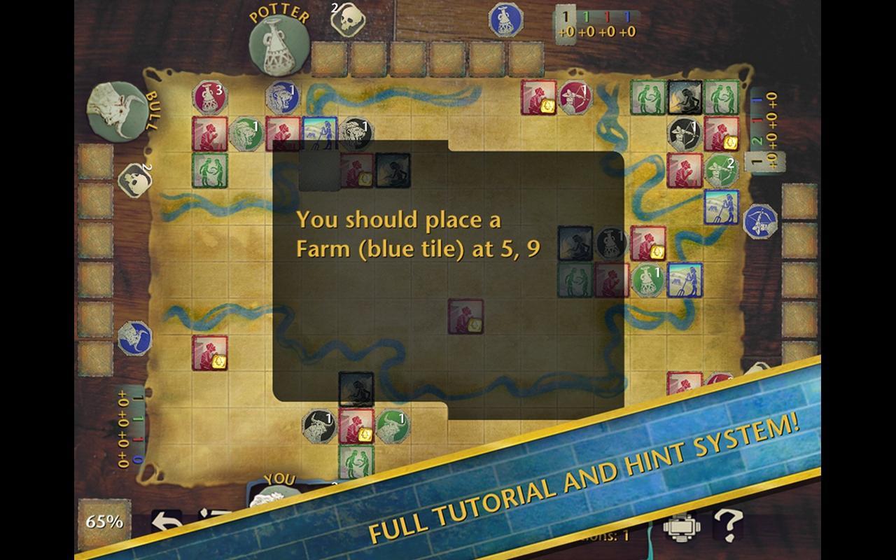 Cuplikan Layar Game Reiner Knizia Tigris&Euphrates