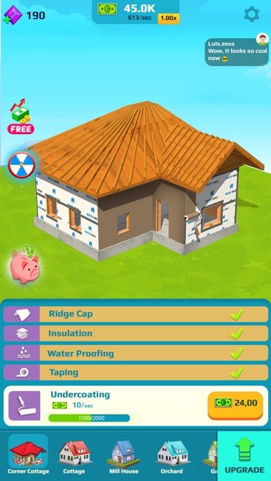 Screenshot of Idle Home Makeover