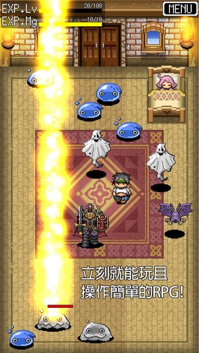 尼特勇者 [放置系點陣RPG]免費的角色扮演遊戲 게임 스크린샷