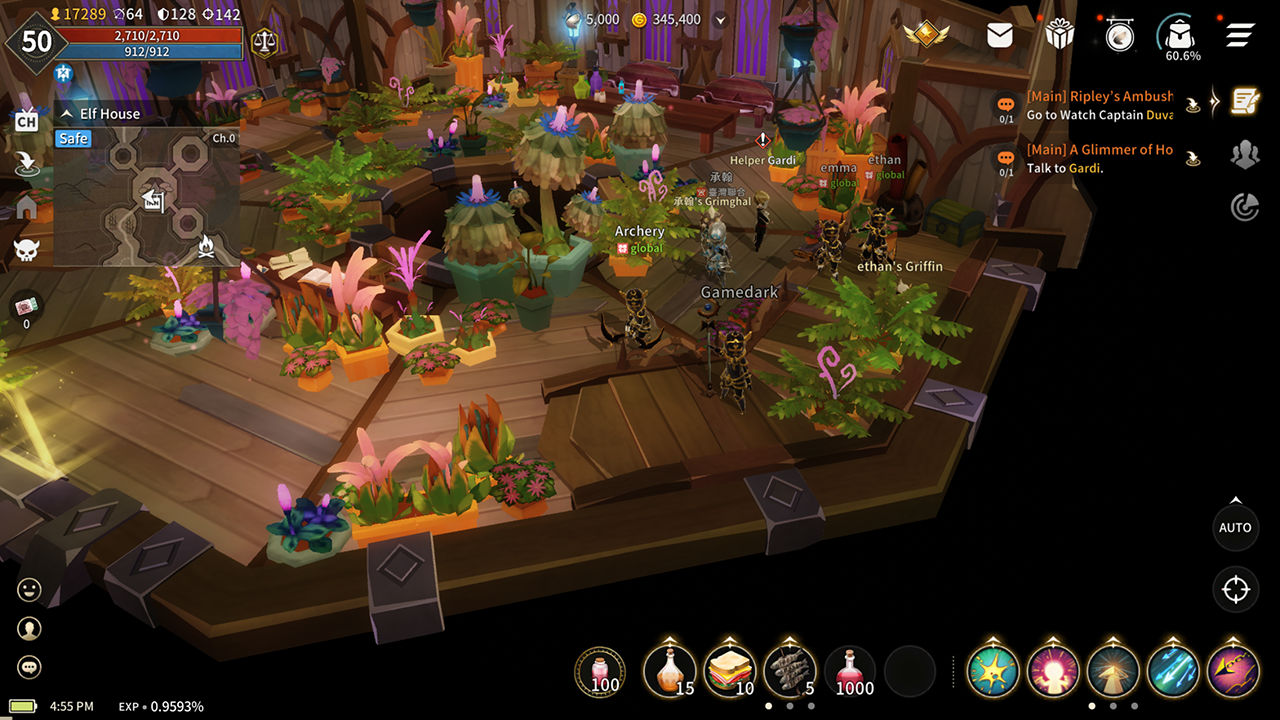 Captura de Tela do Jogo Moonlight Sculptor: DarkGamer