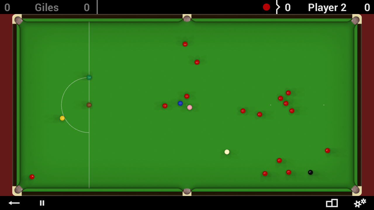 Captura de Tela do Jogo Total Snooker Classic