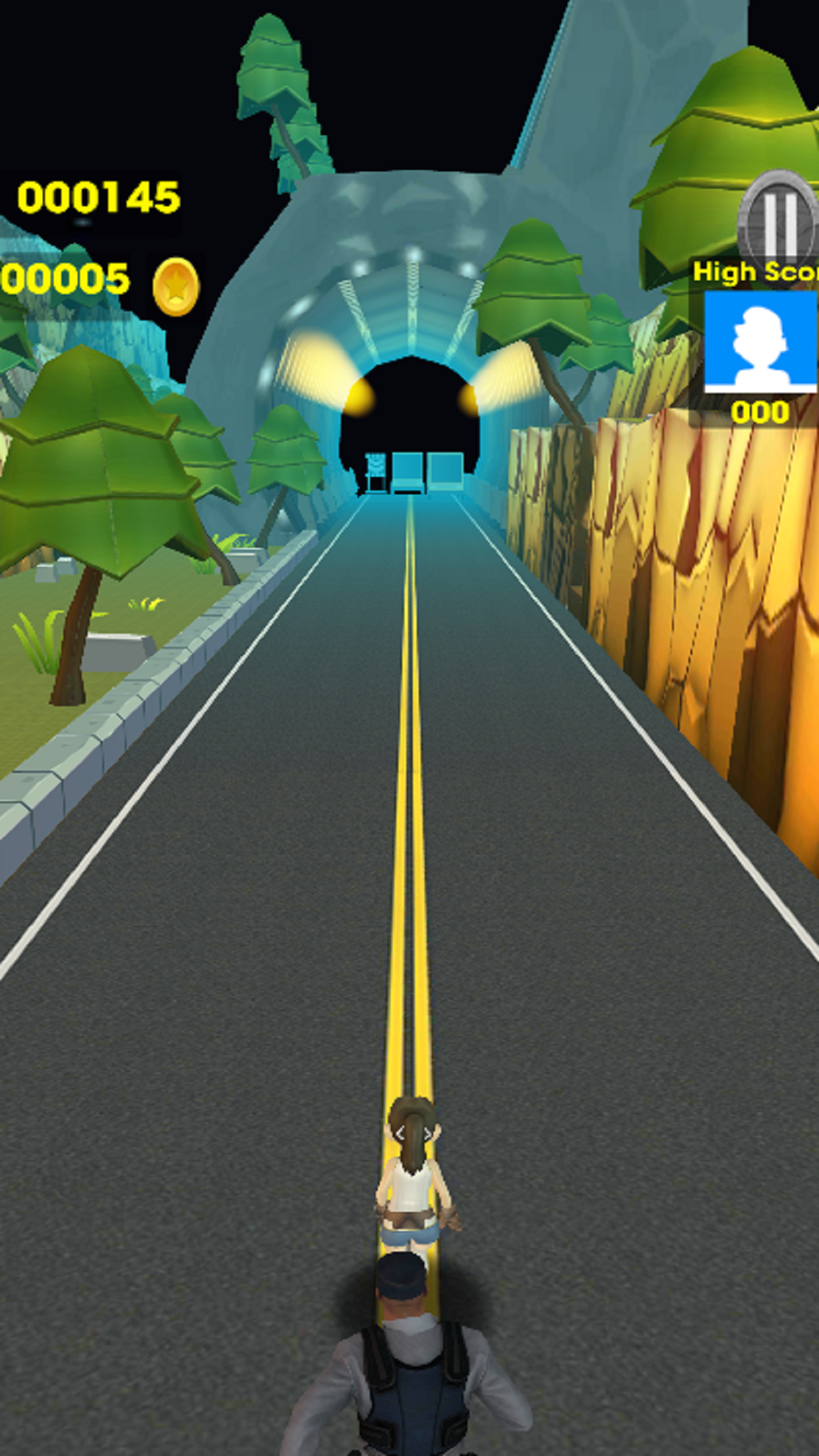 Super Endless Runner Game 3D Game Screenshot