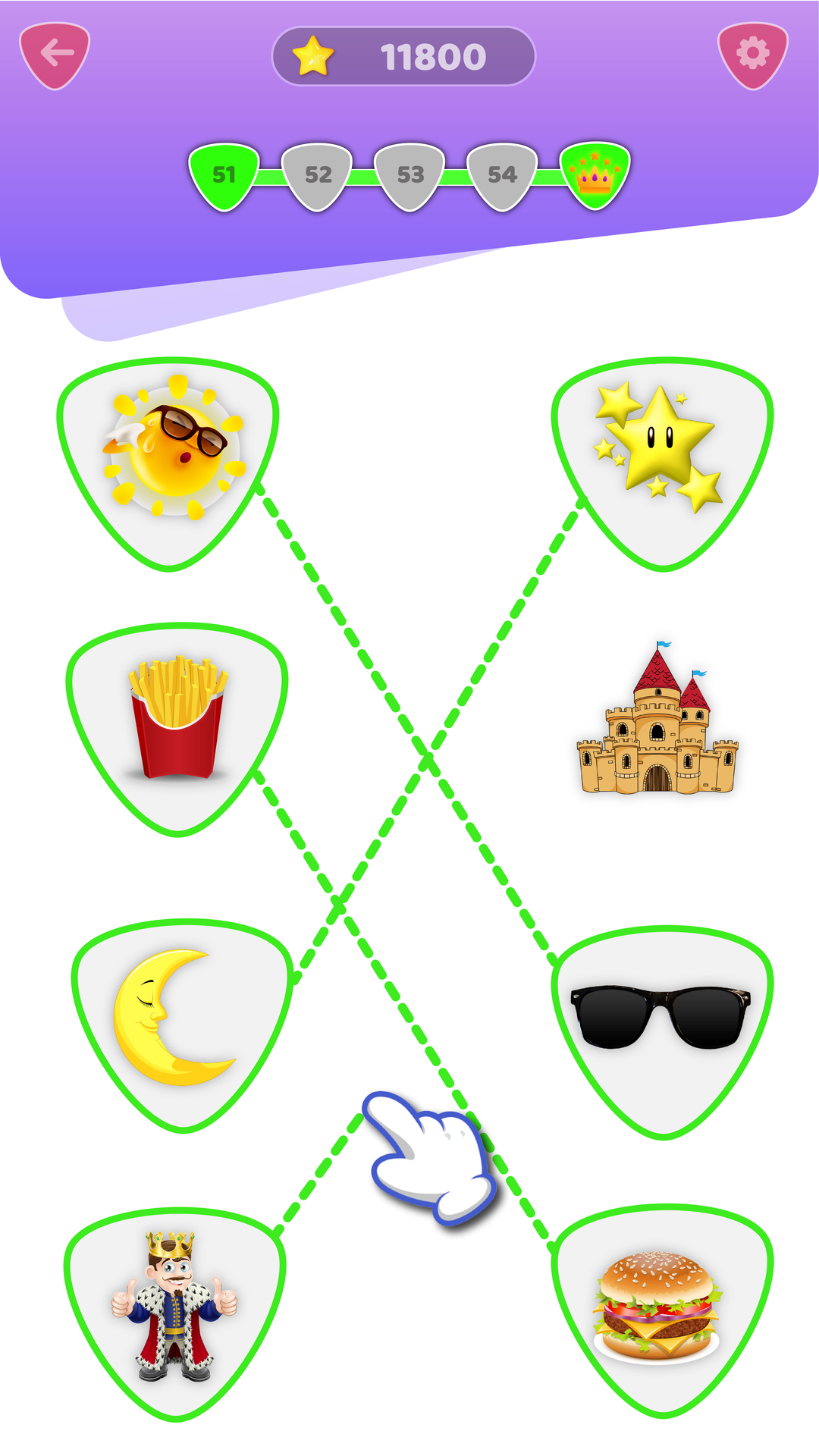 Emoji Matching Puzzle Gameのキャプチャ