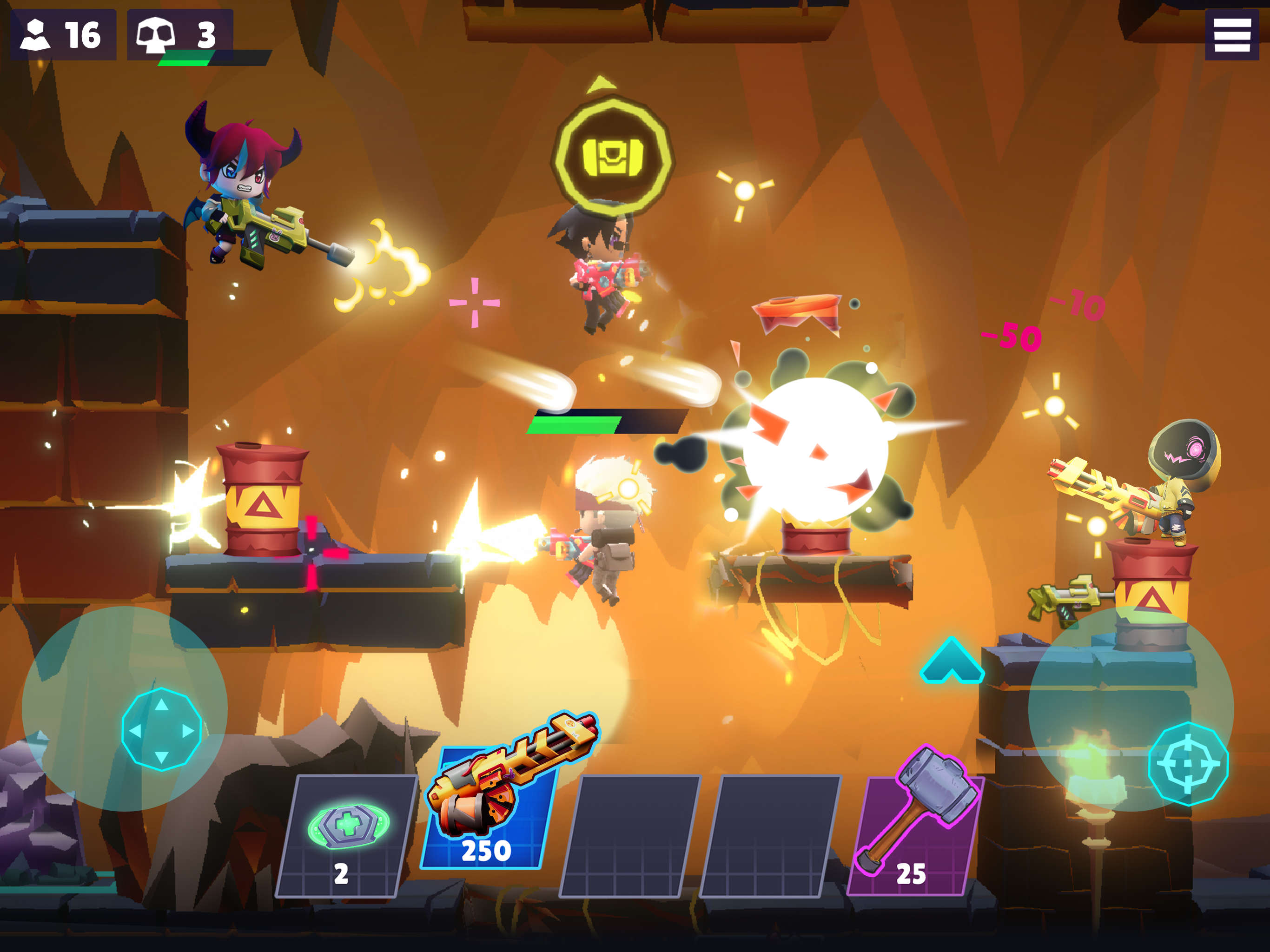 Bullet League - Battle Royale 게임 스크린샷