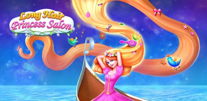 Banner of Long Hair Princess Salon Games 5.8.5086