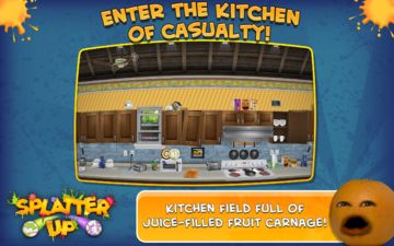 Annoying Orange: Splatter Up! Game Screenshot