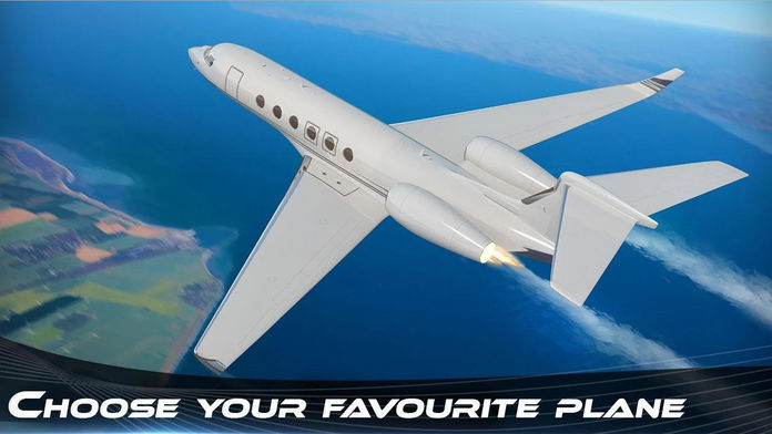 Screenshot of VR Airplane Flying Simulator