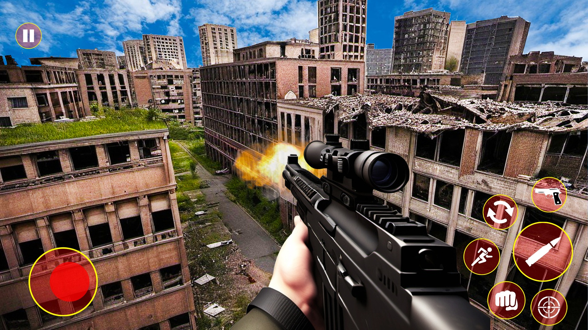 Zombie Apocalypse Shooter Game ゲームのスクリーンショット