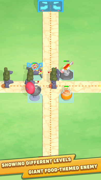 Food TD Game Screenshot