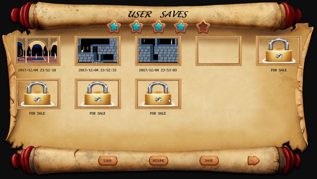 Prince Of Persia 1 screenshot game