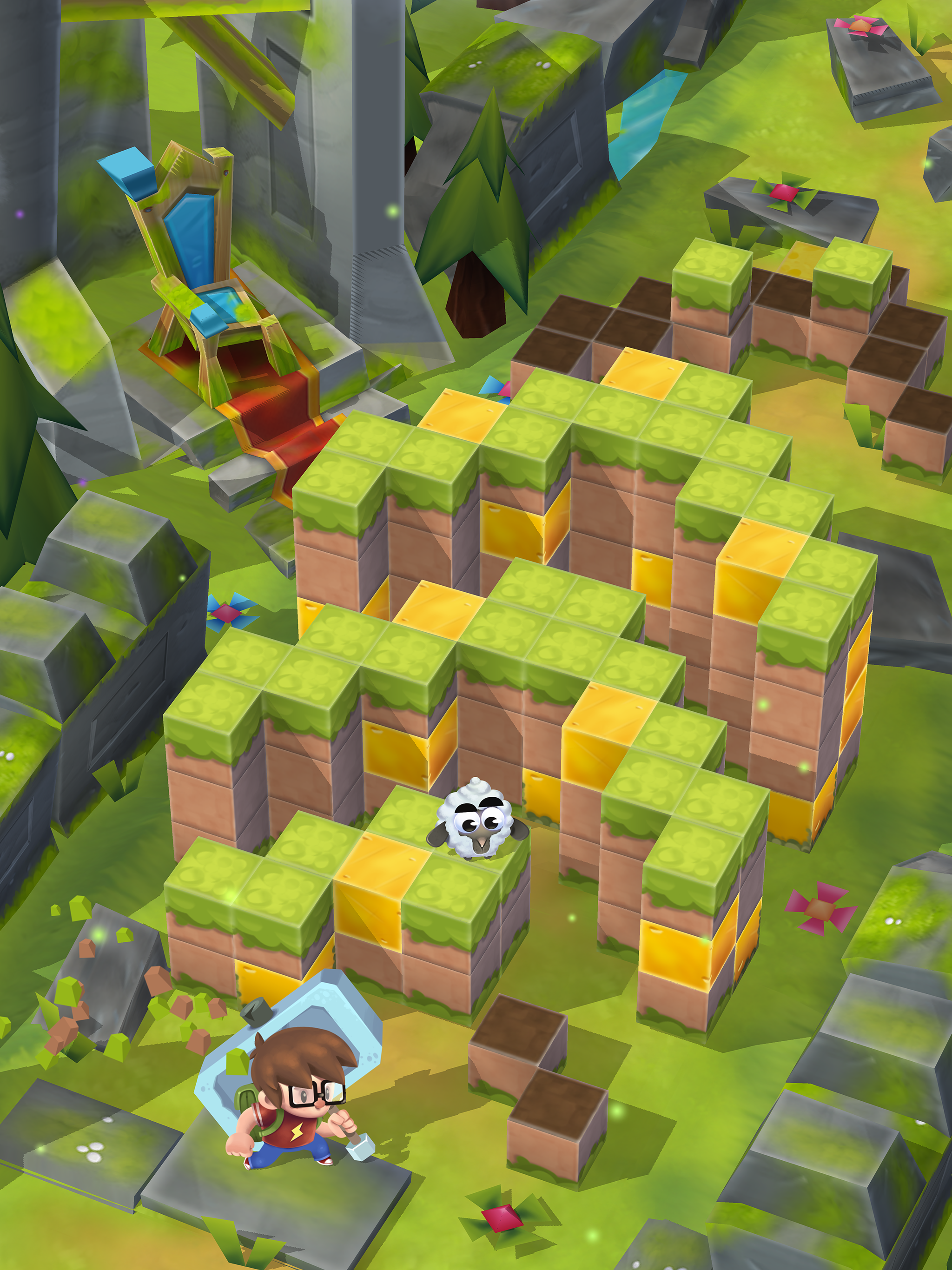 Idle Crafting Empire ゲームのスクリーンショット