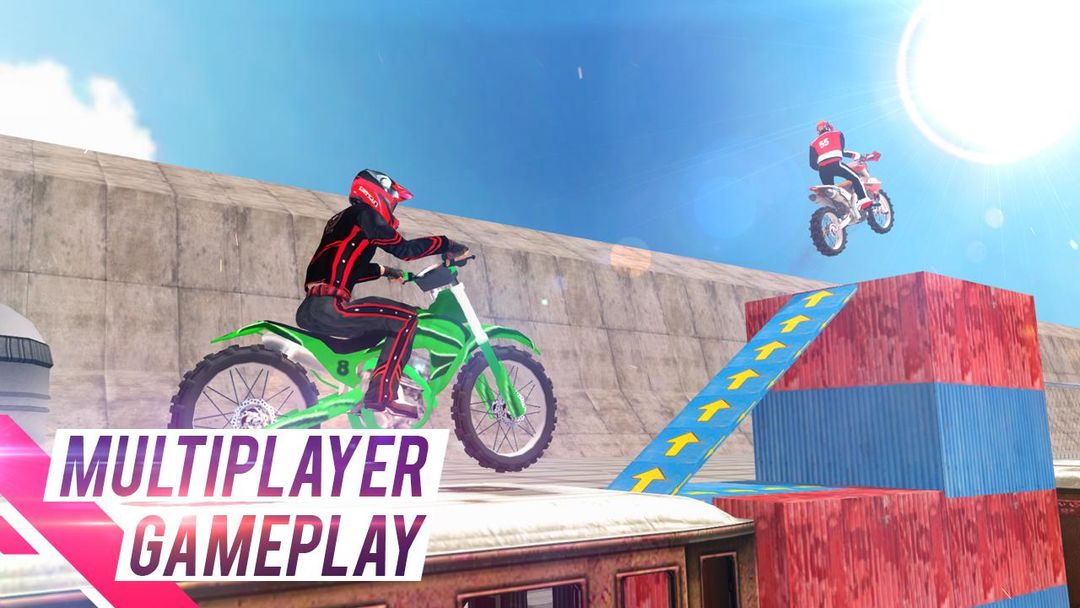 Trial Bike 3D - Bike Stunt 게임 스크린 샷