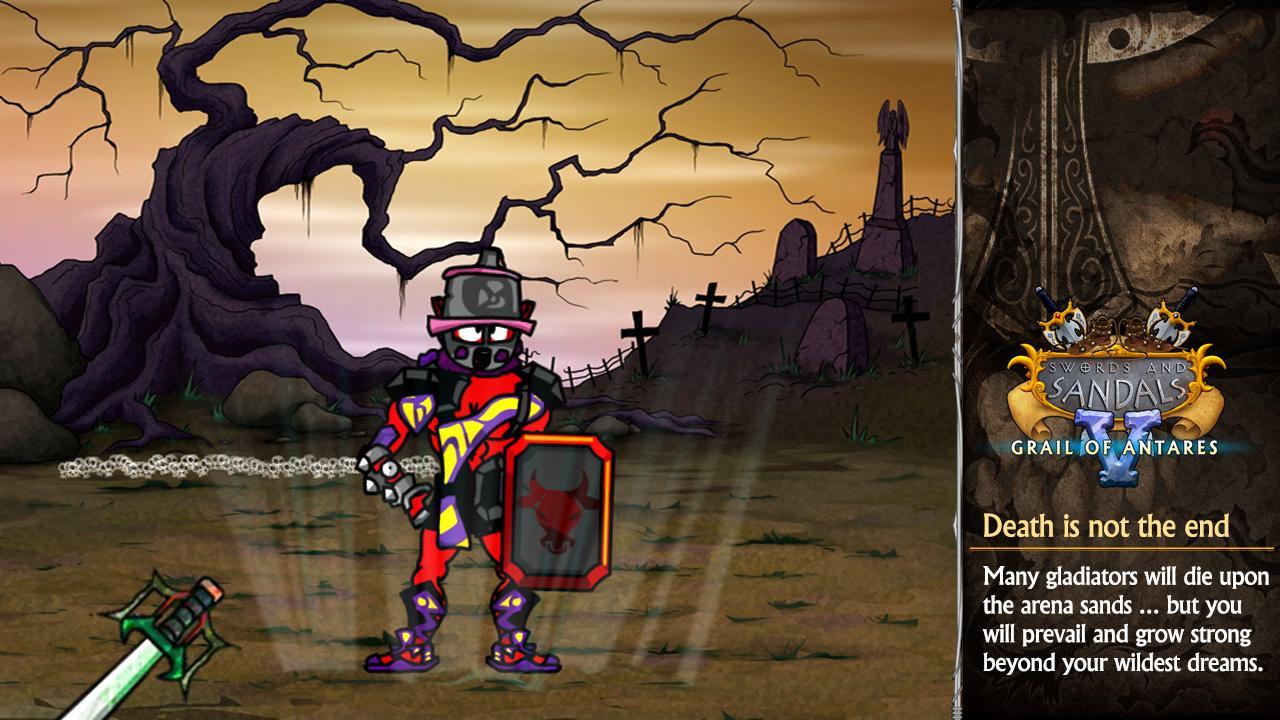 Swords and Sandals 5 Redux Game Screenshot