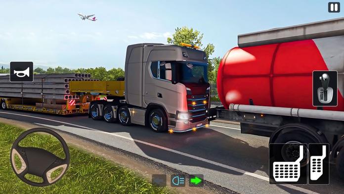 Screenshot of Euro Truck Simulator Game 2023