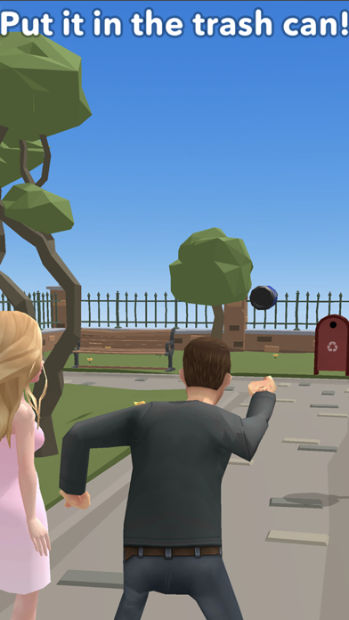 Kiss Her 3D Game Screenshot