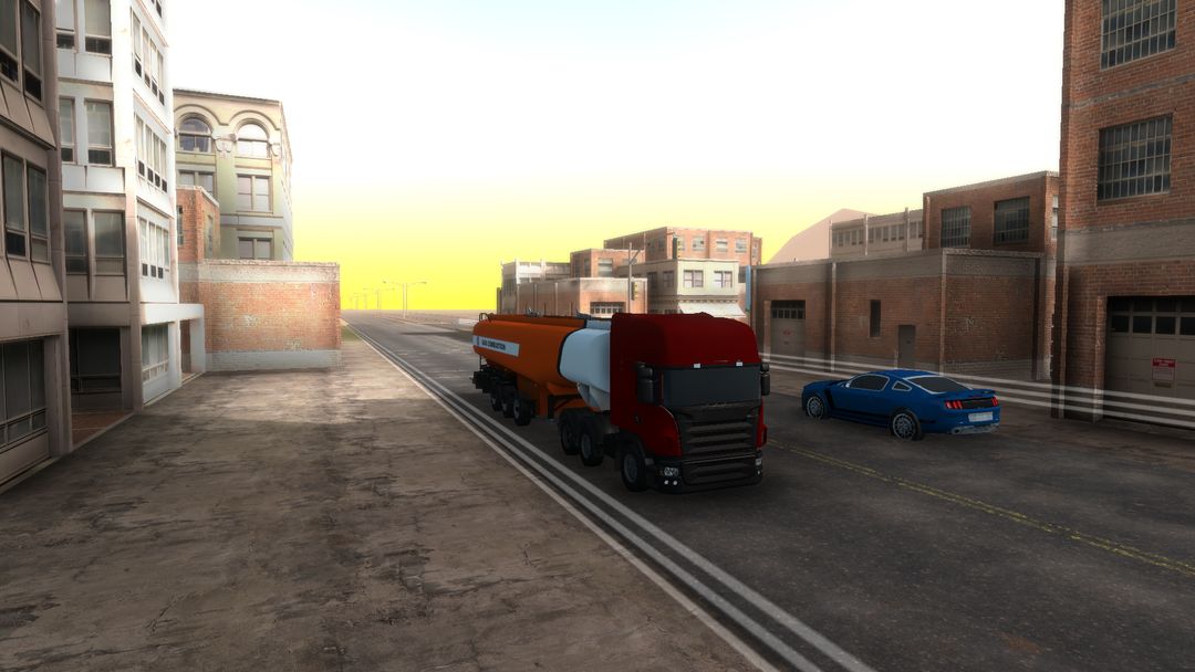 Truk simulator eropa ekstrim screenshot game