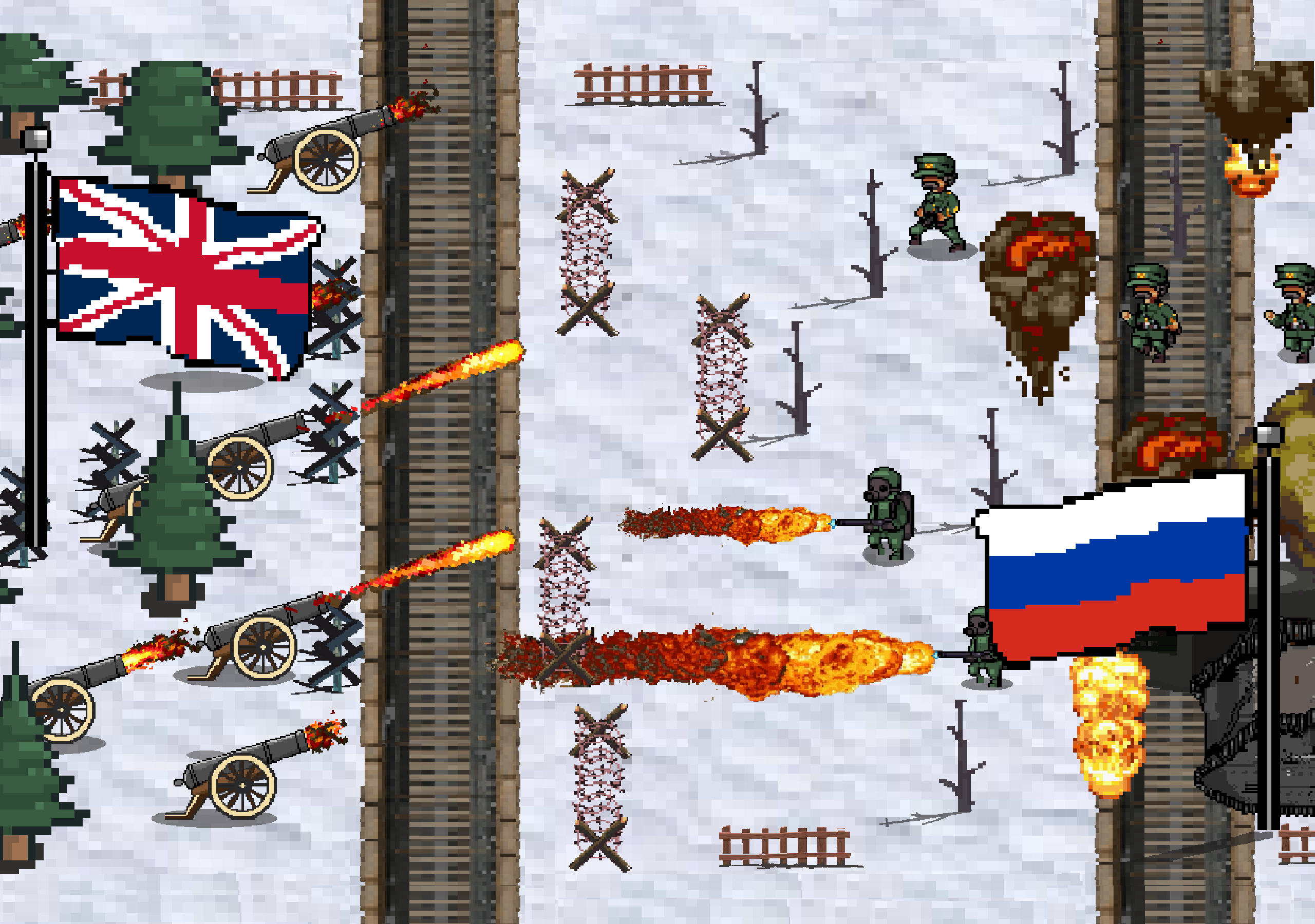 World War Battle 1917: Pixel android iOS pre-register-TapTap